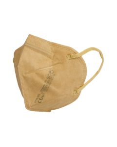 Munnbind KN95 FFP2, Beige, CE merket, 1 stk