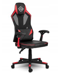 Shiro Gamingstol - Sort/Rød