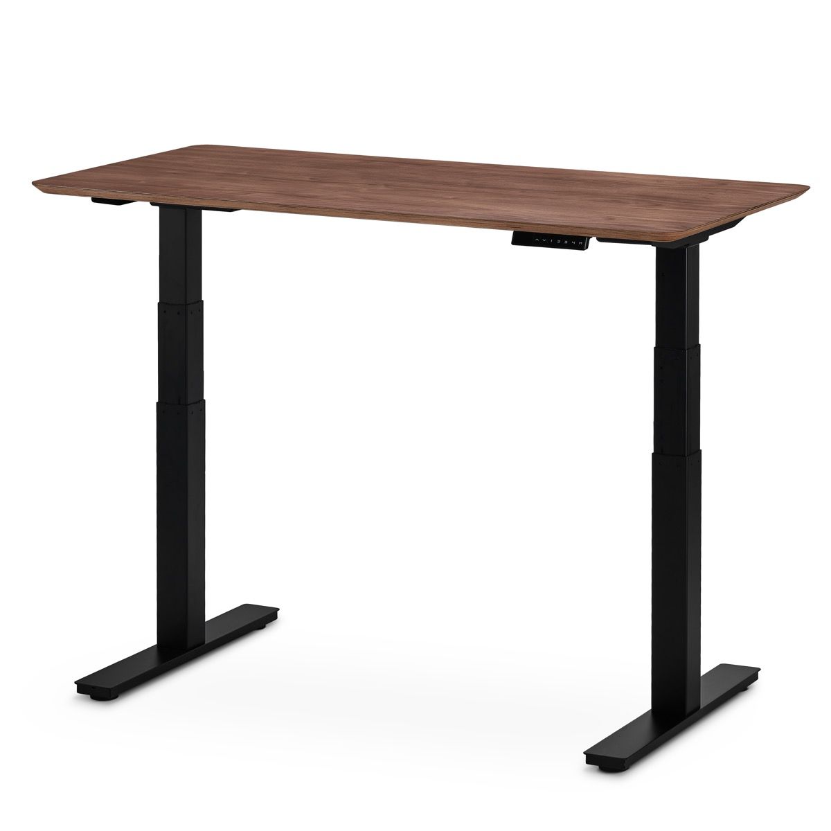 Oakywood Hev/senk pult - 160x80cm - Valnøttfinér