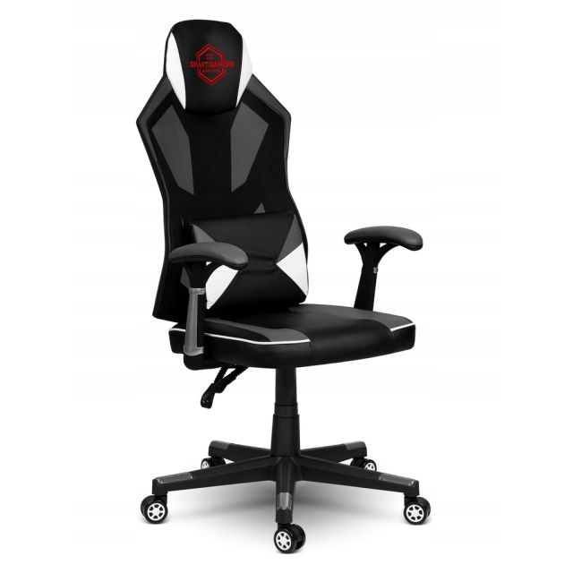 Shiro Gamingstol - Sort/Hvit
