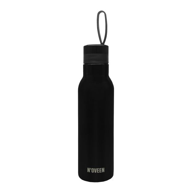 Termoflaske 500 ml INOX, Svart