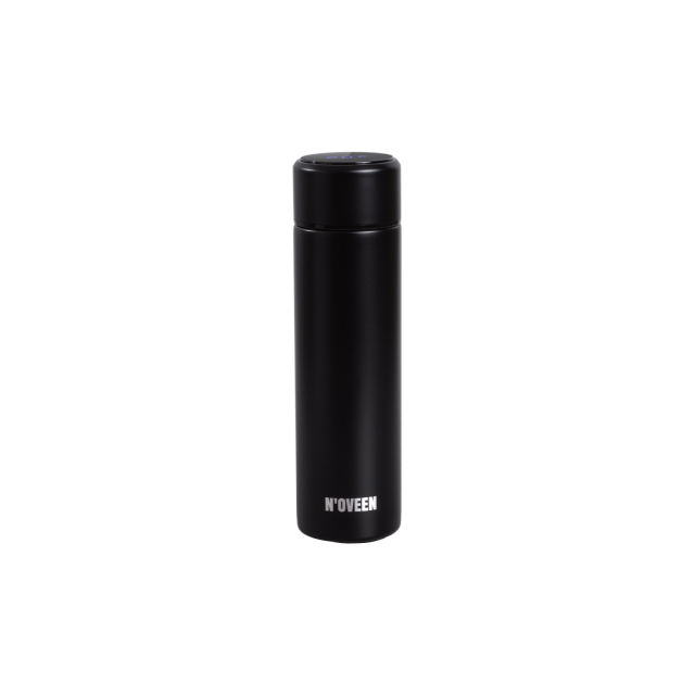 Smart termoflaske LED - 280 ml INOX, Svart